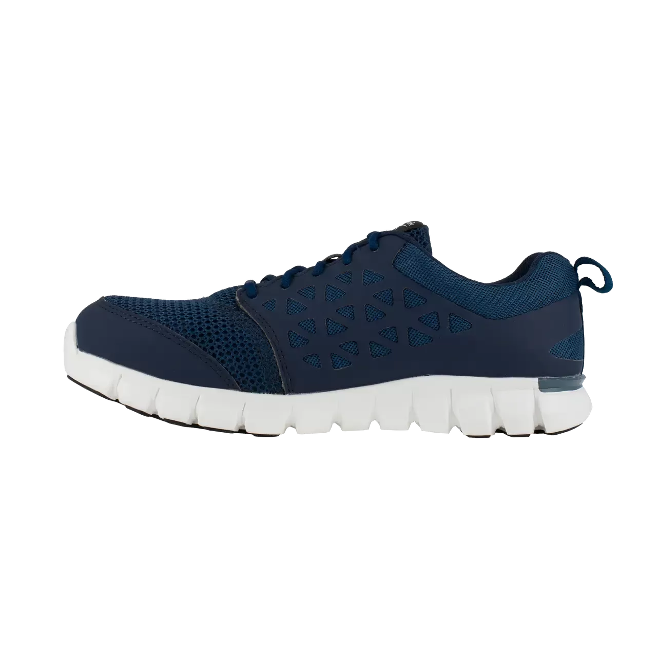 Sublite Cushion Alloy-Toe Athletic Work Shoe Blue/White