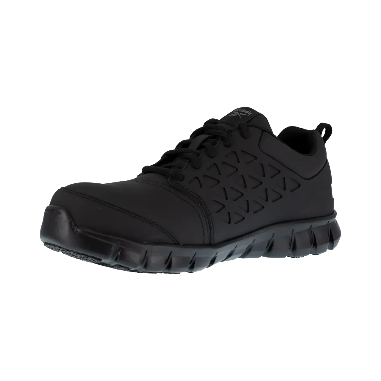 Sublite Cushion Composite-Toe Athletic Work Shoe Black