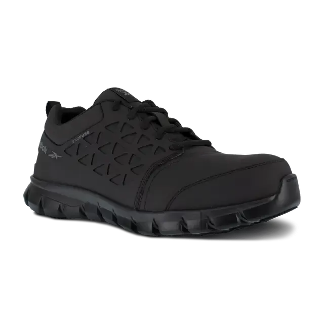 Sublite Cushion Composite-Toe Athletic Work Shoe Black