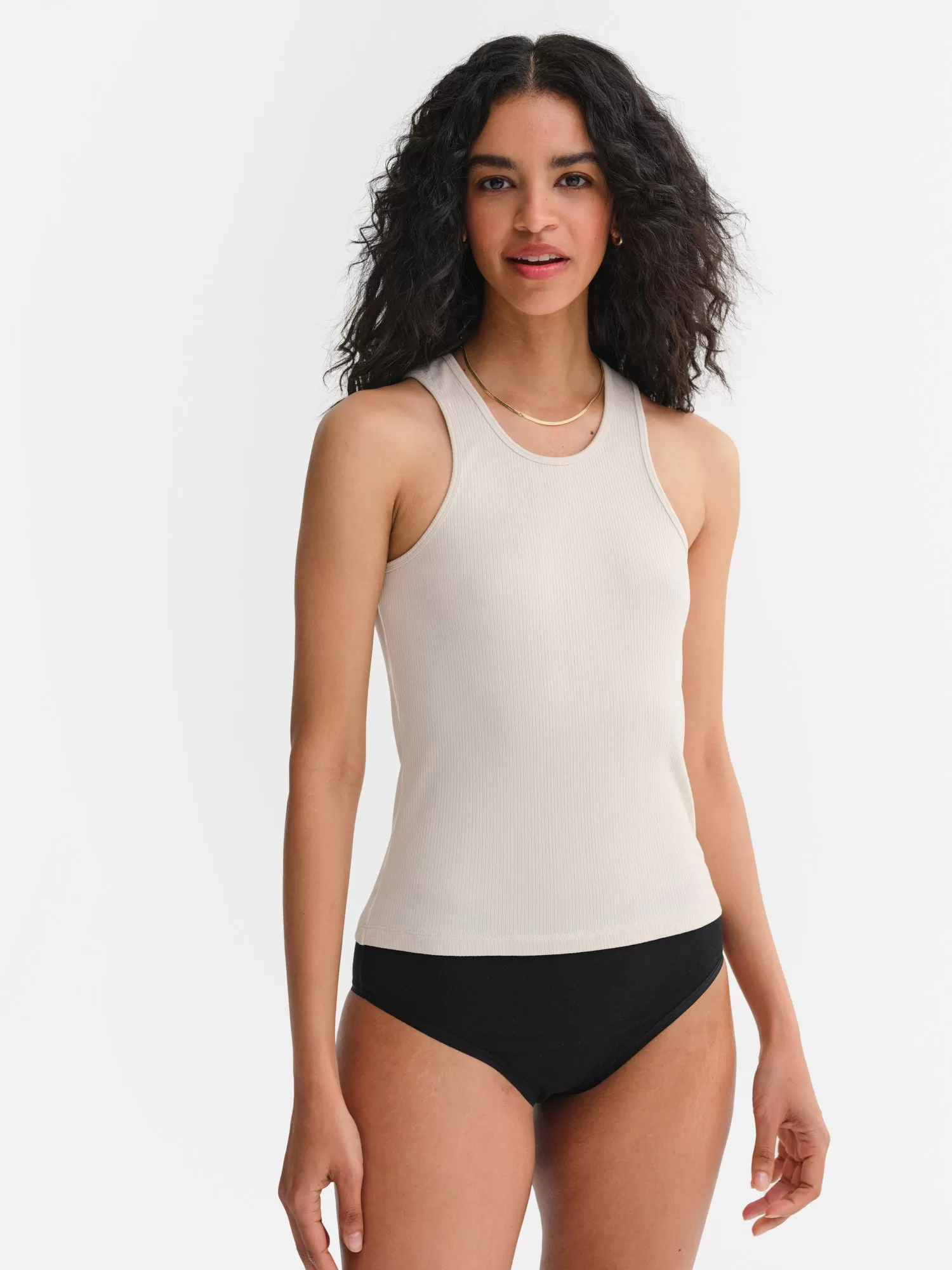 Tencel Rib Easy Tank