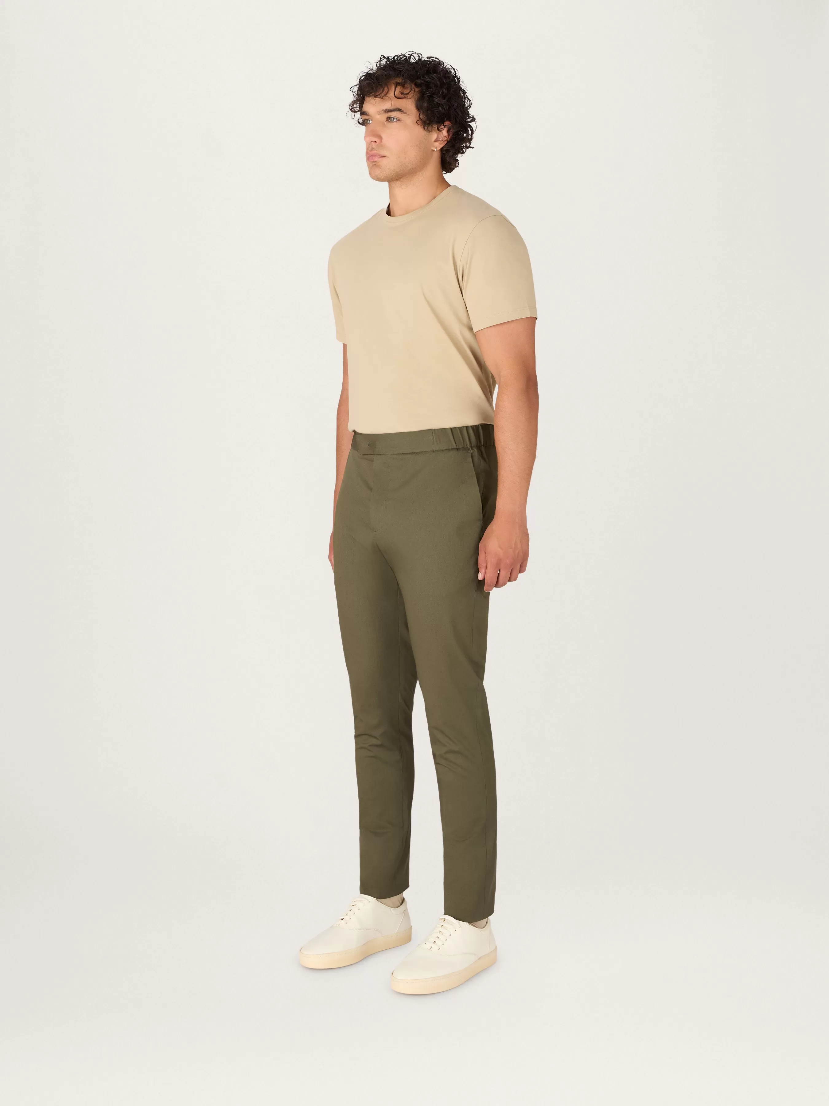 The 24 Trouser || Spruce | Stretch Cotton