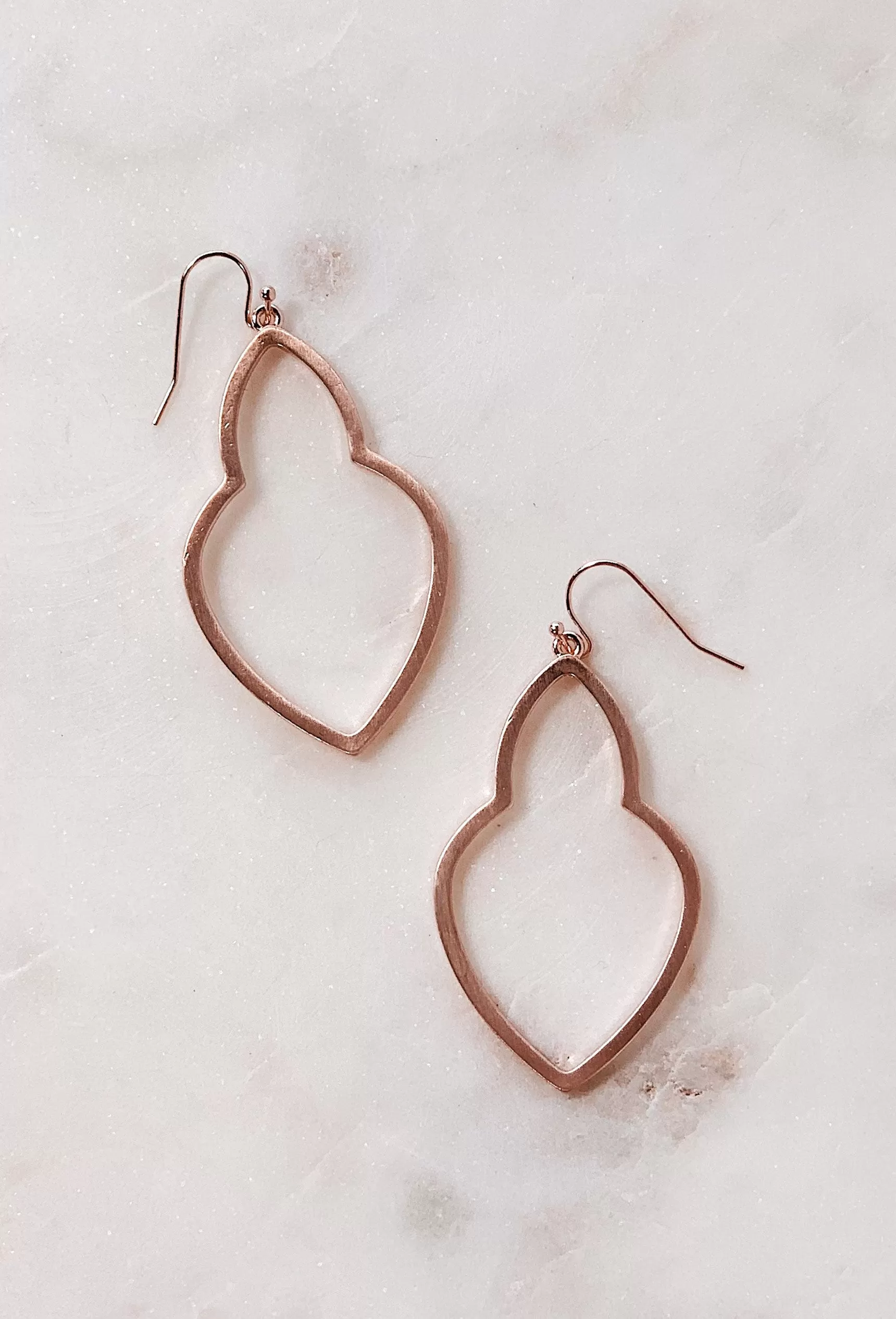 The Favorite Earrings in Rose Gold