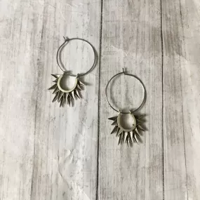 The Silver Soleil Earrings