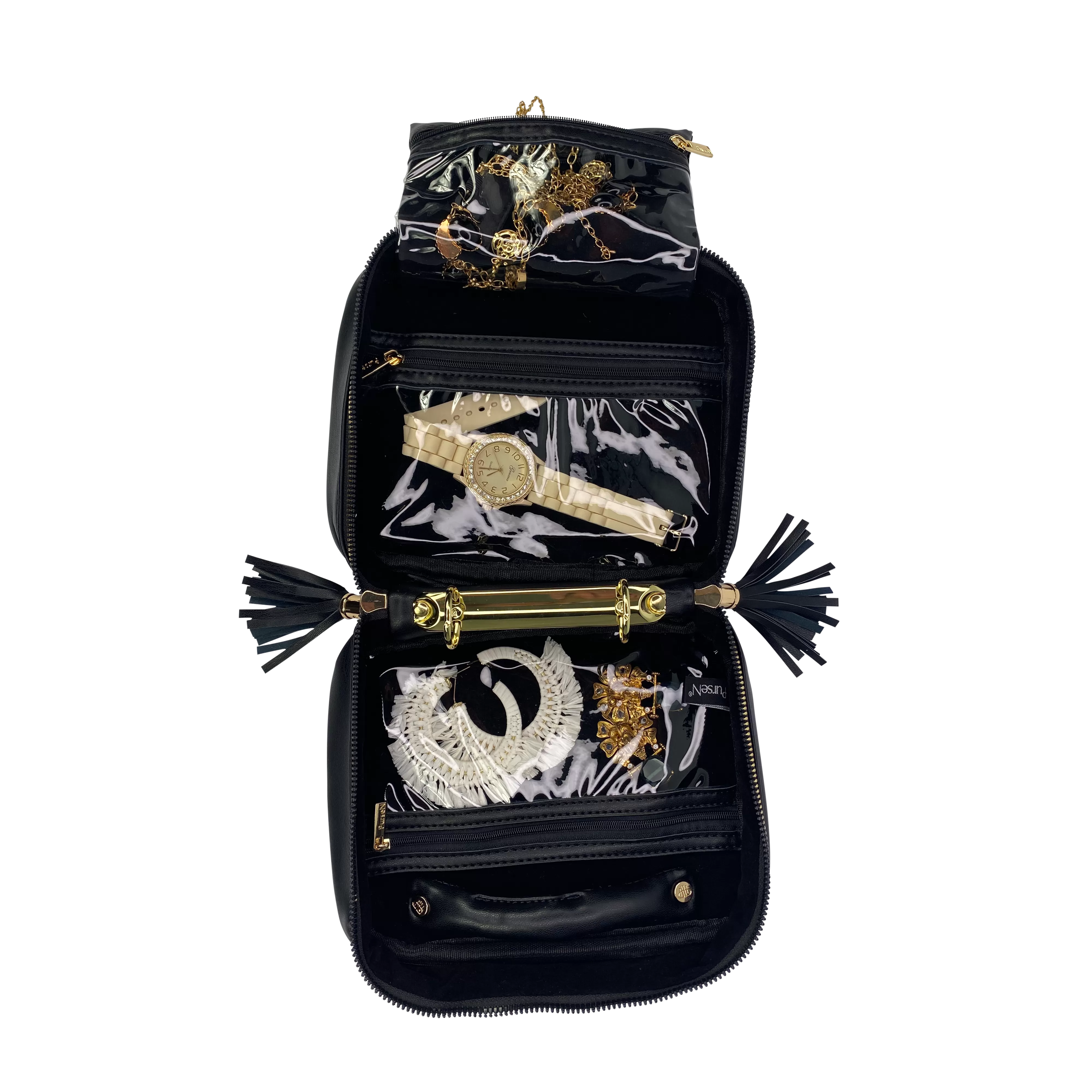 Trinity Jewelry Case - Onyx