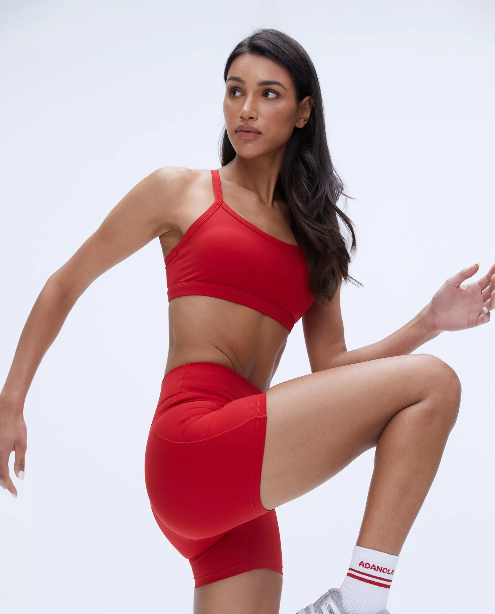 Ultimate Strappy Racer Bra - Classic Red