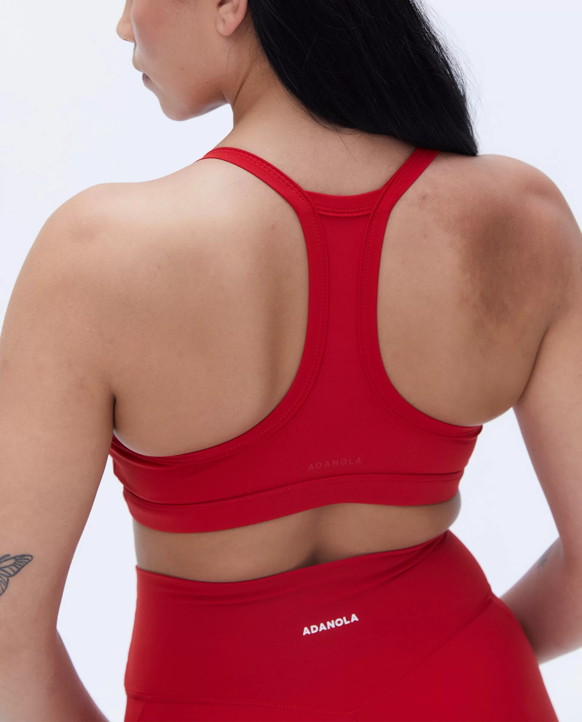 Ultimate Strappy Racer Bra - Classic Red