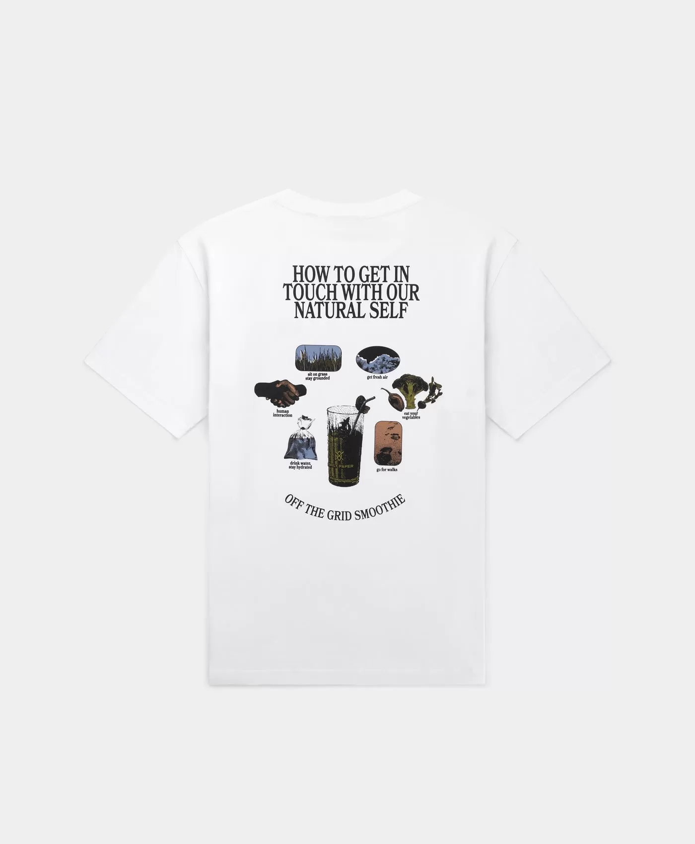 White Smoothie T-Shirt