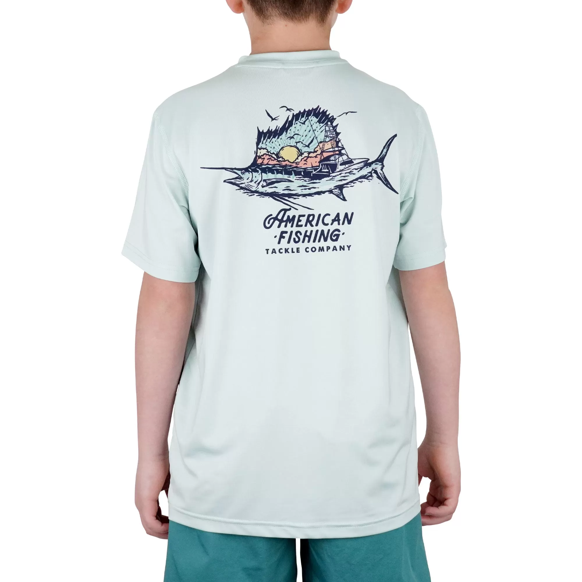 Youth Sailfishing UVX SS Sun Protection Shirt